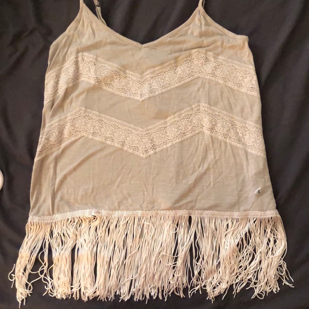 AE Fringe Tank Top